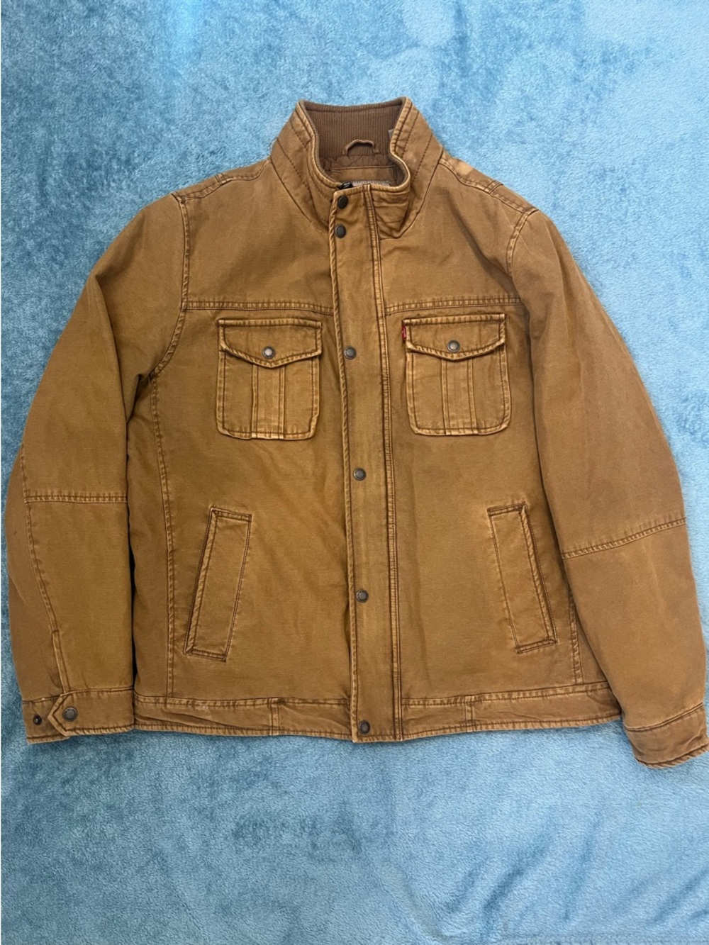 Levi's Brown Field Jacket - Canvas Utility Coat
